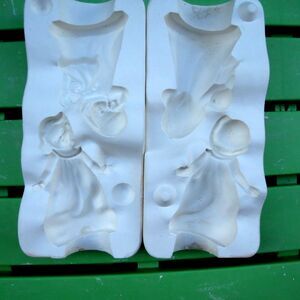 Duncan Vintage 1963 Sleepy Time Girls Slip Mold SM No. 1016